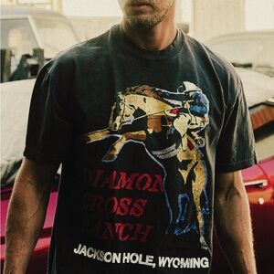 Diamond Cross Ranch Mustang Graphic Tee